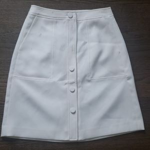 White Express Skirt